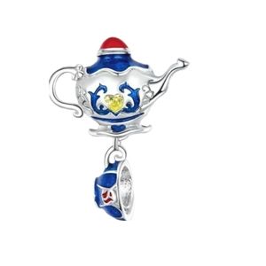 925 Sterling Silver Tea Time Charm